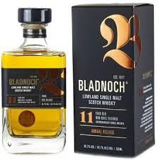Bladnoch 11 Yr. Lowland Single Malt Scotch Whisky 750ml