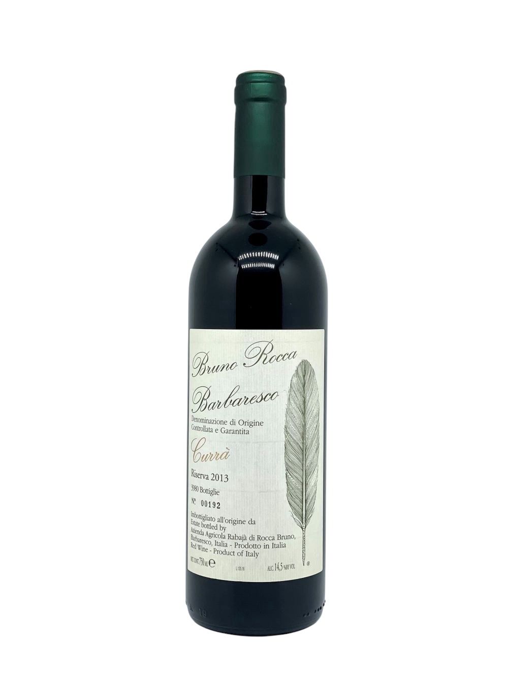2013 Bruno Rocca Riserva Curra, Barbaresco, Piedmont, Italy