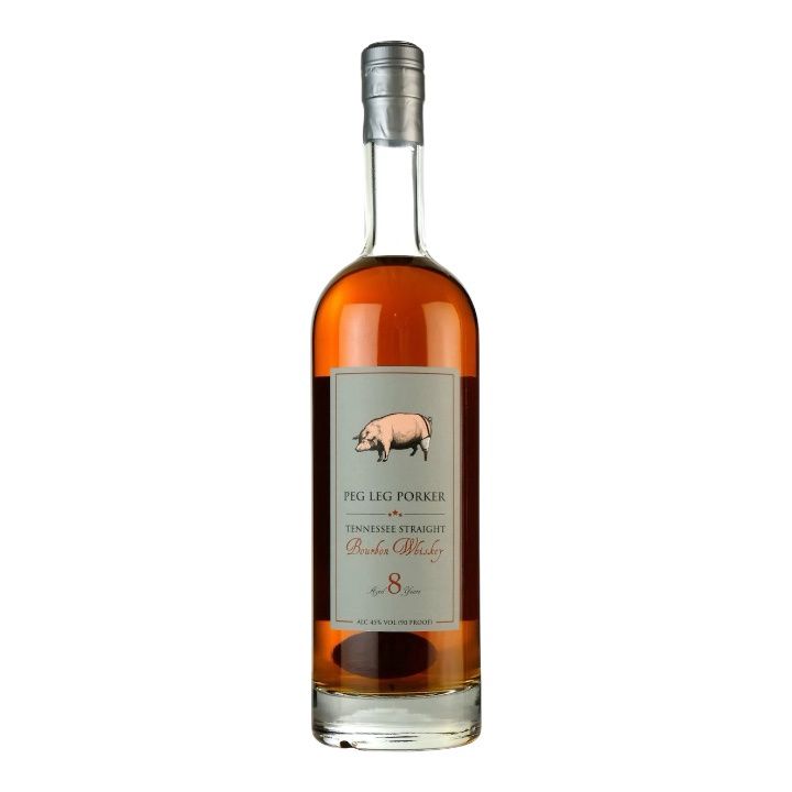 8yr Peg Leg Porker Straight Bourbon Whiskey, Tennessee 750ml