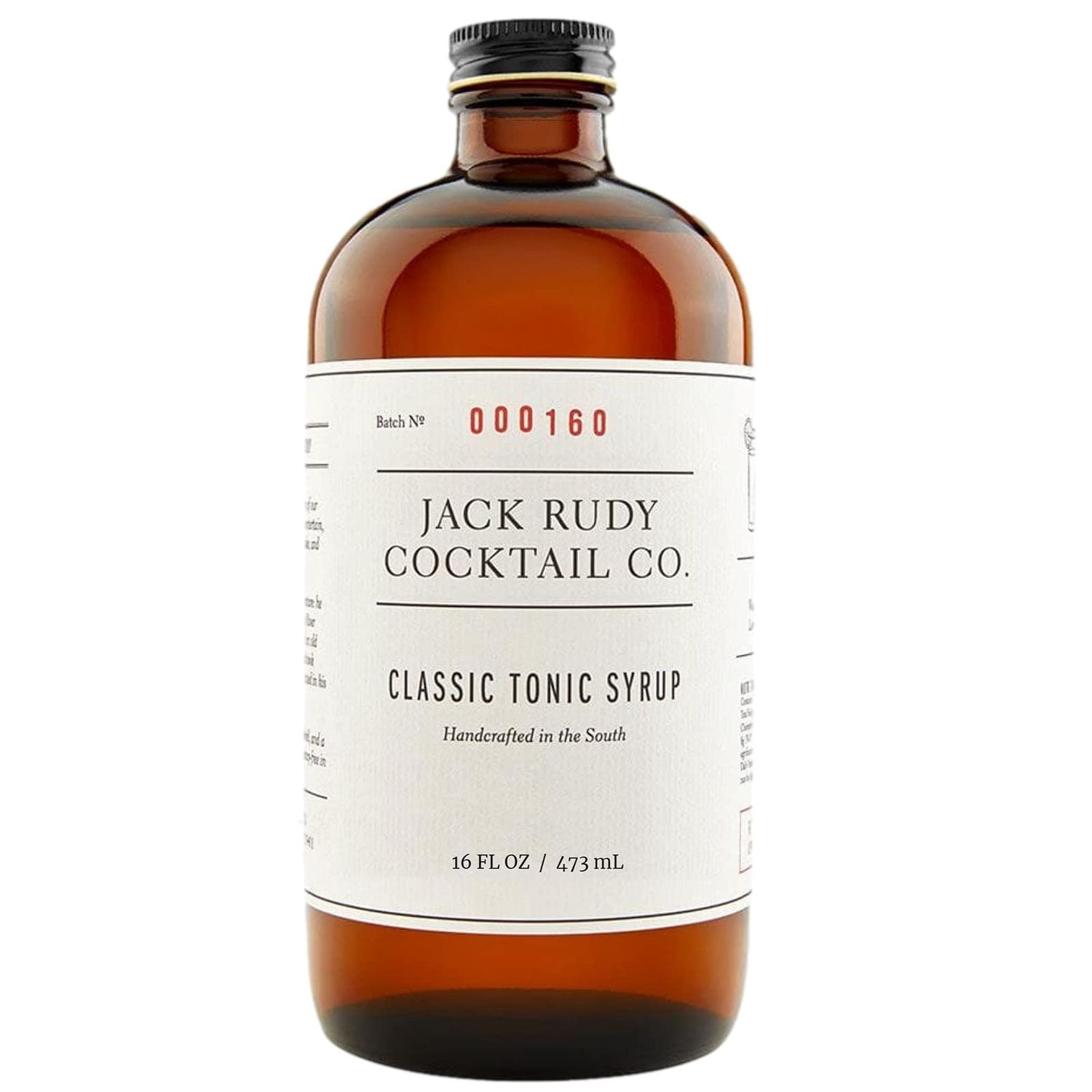 Jack Ruby Cocktail Co. Classic Tonic Syrup 16fl oz