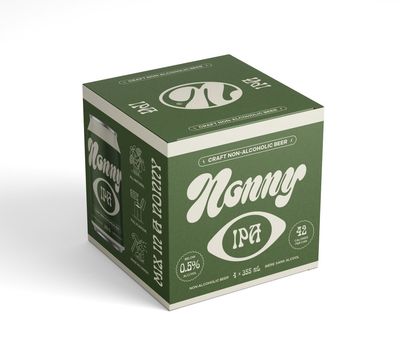 Nonny West Coast IPA Non Alcoholic Beer <0.5%abv