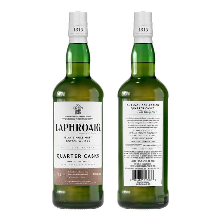 Laphroaig Single Malt Scotch Quarter Cask 750ml