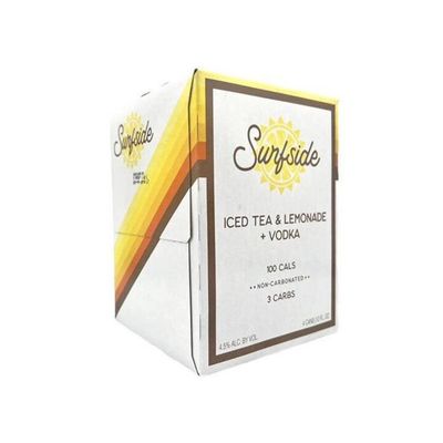 Surfside Iced Tea + Lemonade + Vodka 4pk 12oz
