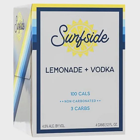 Surfside Lemonade + Vodka 4pk 12oz