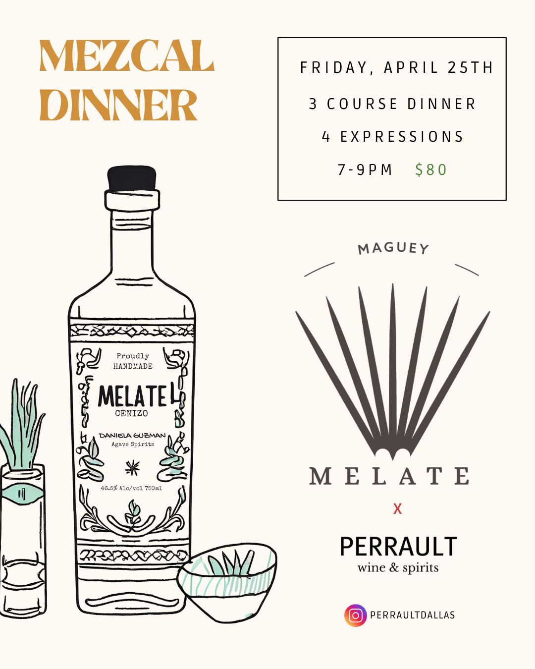 Maguey Melate Dinner