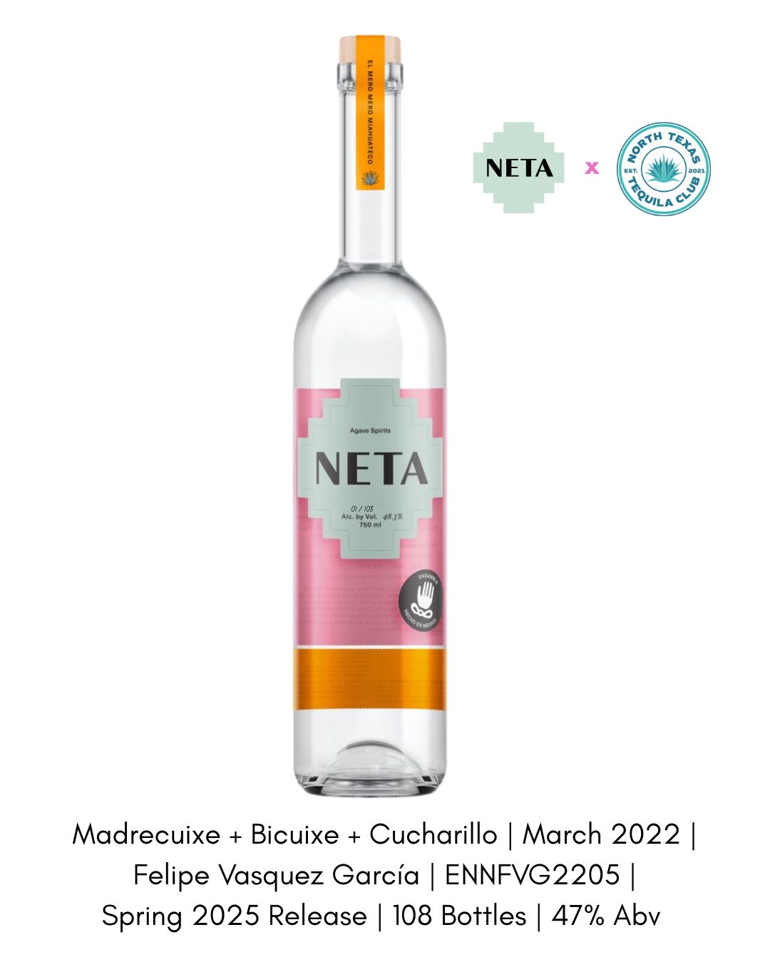 Neta Spirits Ensamble NTTC Pick 750ml