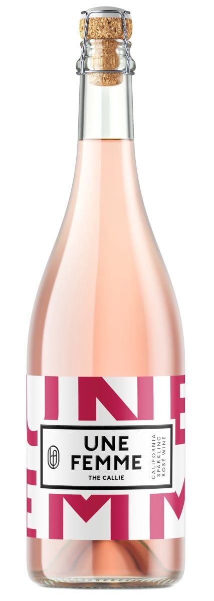 NV Une Femme &quot;The Callie&quot; Sparkling Rose, California