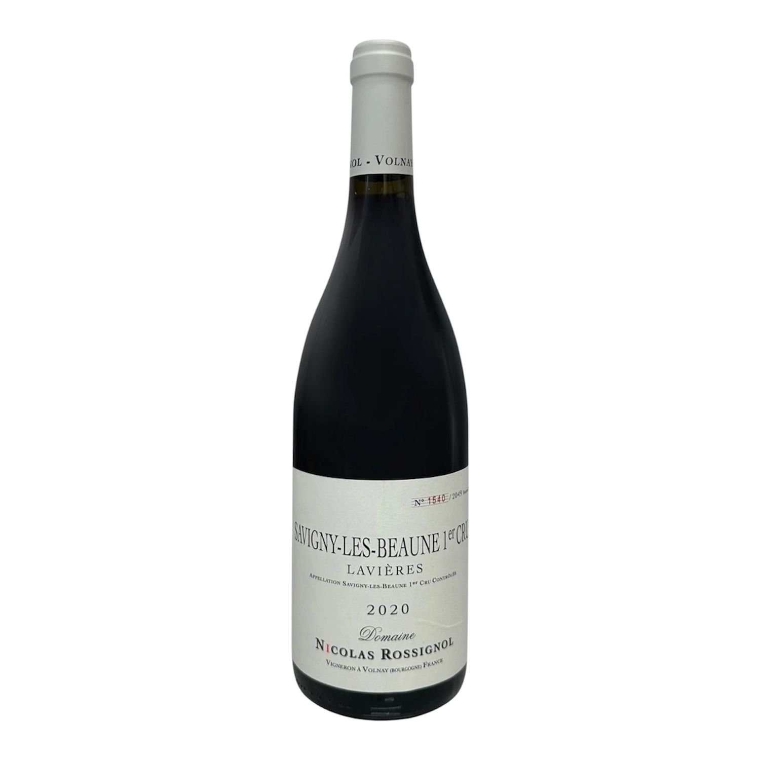 2020 Nicolas Rossignol Savigny les Beaune Les Lavières 1er Cru