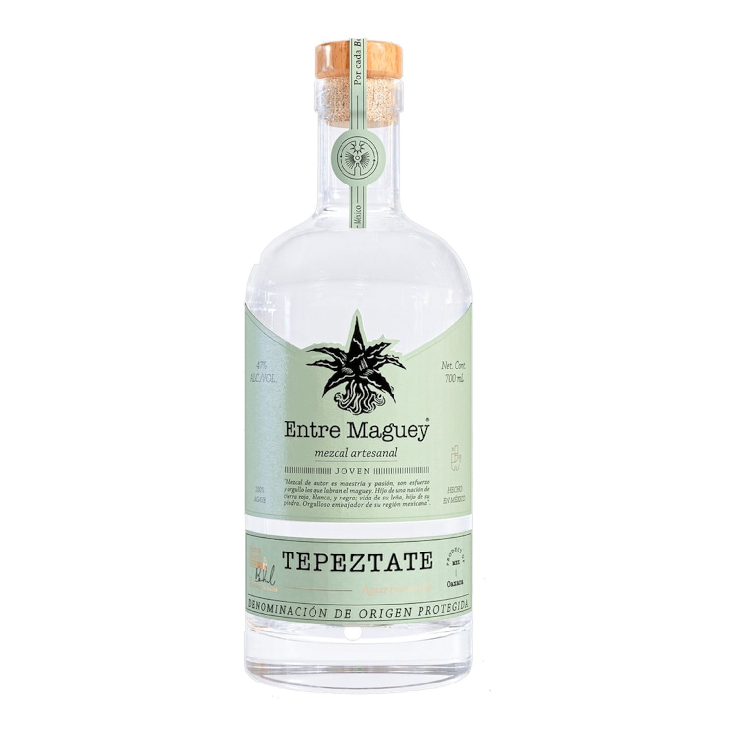Entre Maguey Tepeztate Mezcal 700ml