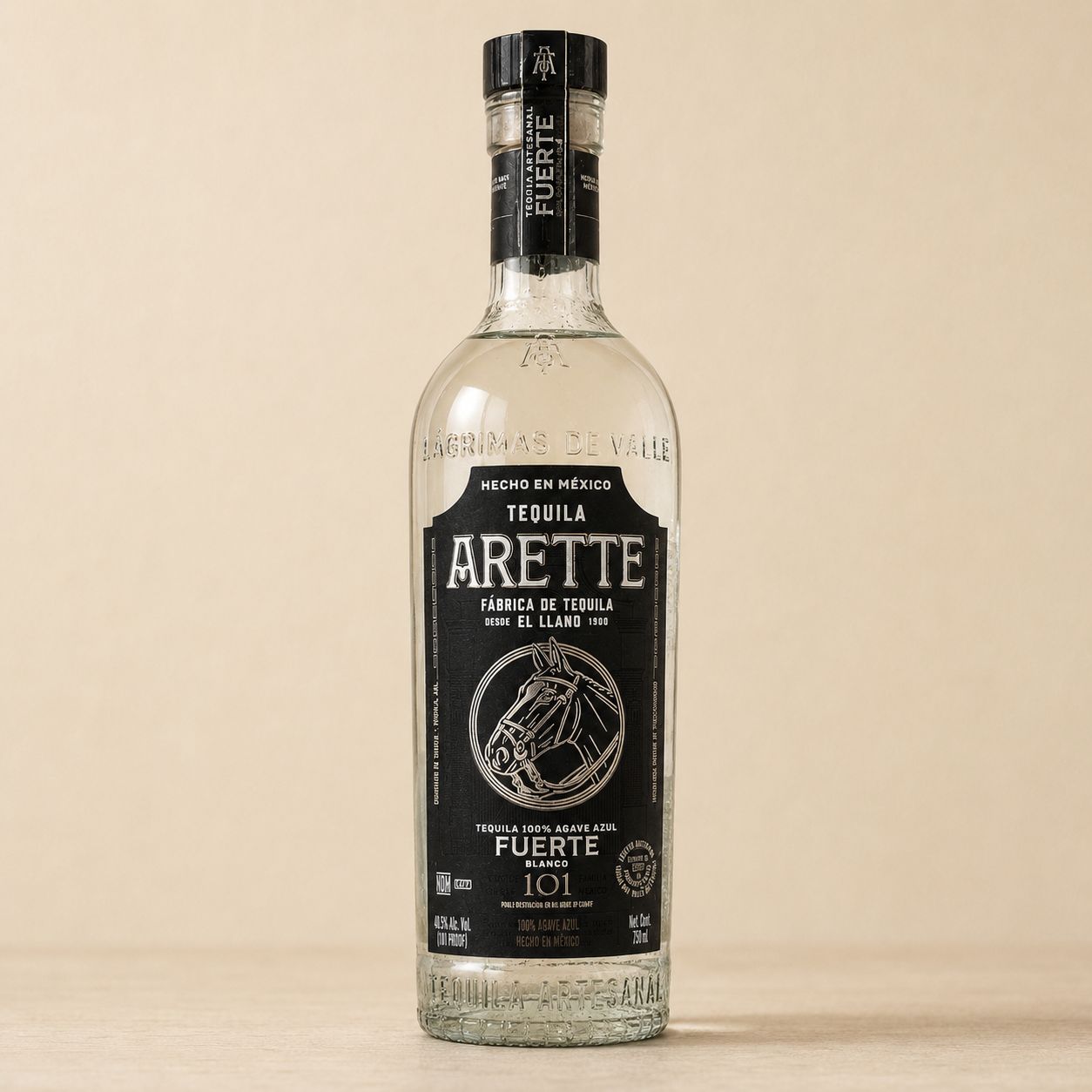 Arette Tequila Artesanal Blanco Fuerte 101 700ml