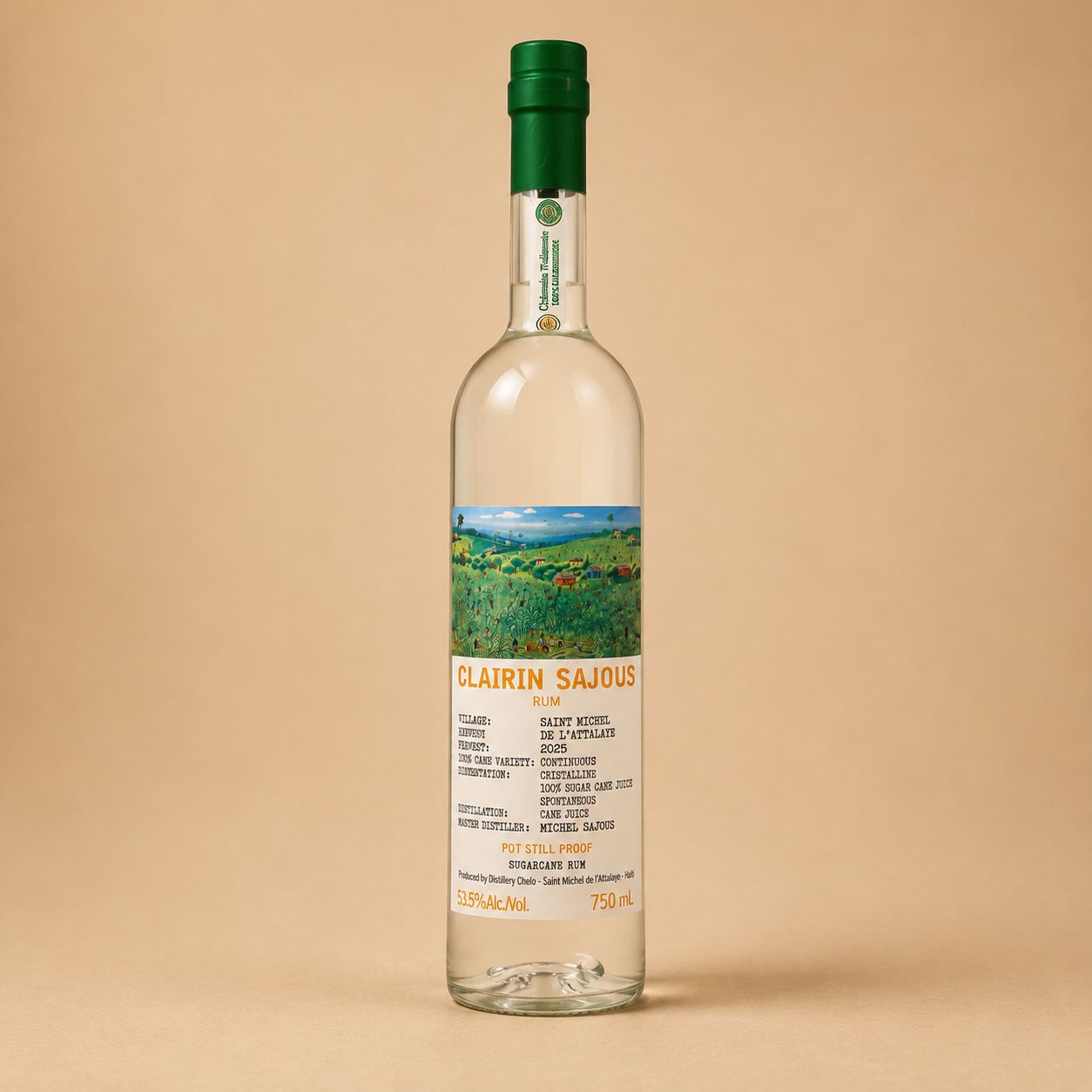 2022 Spirit of Haiti Clairin Sajous Rum