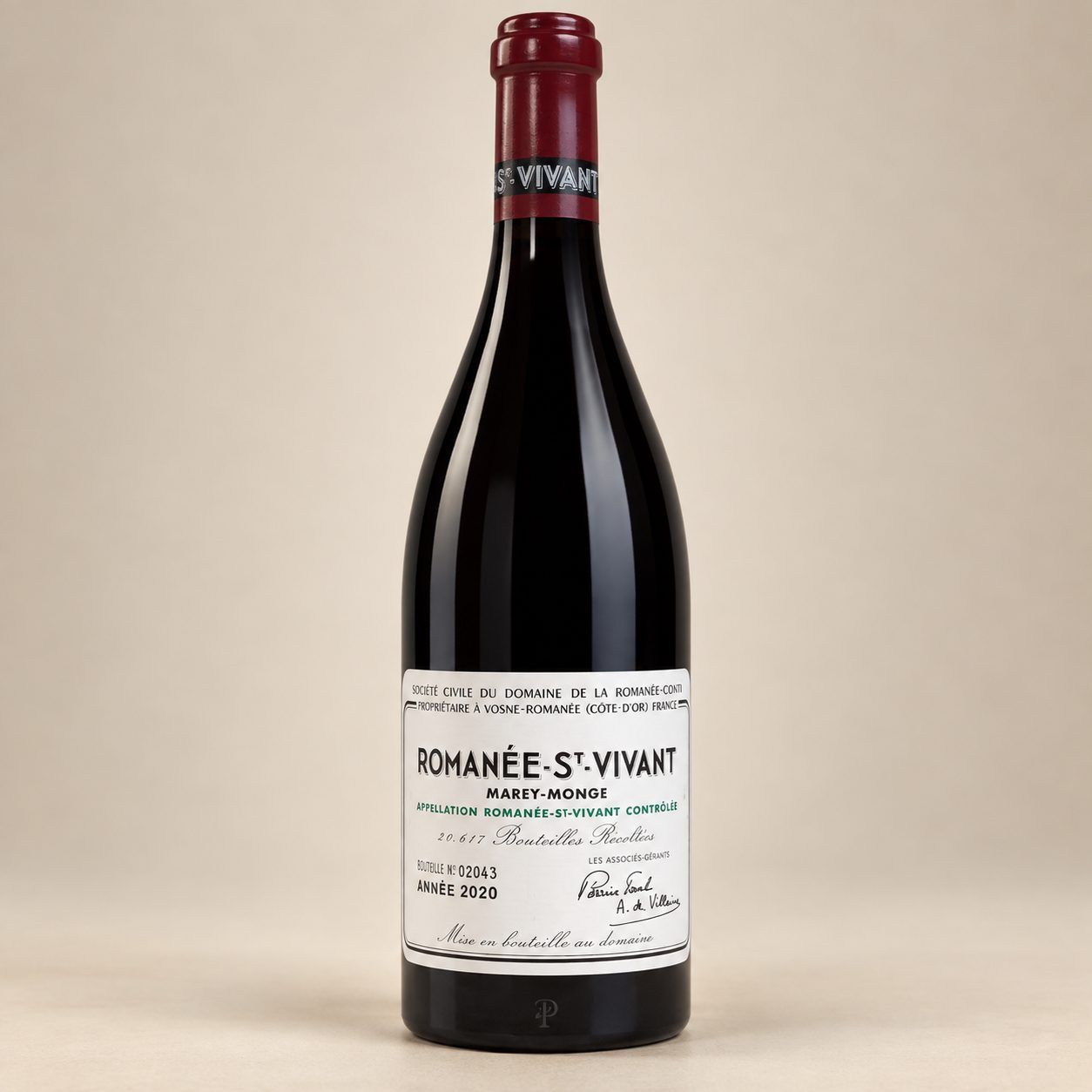 2020 Domaine de la Romanee Conti St Vivant, Burgundy, France