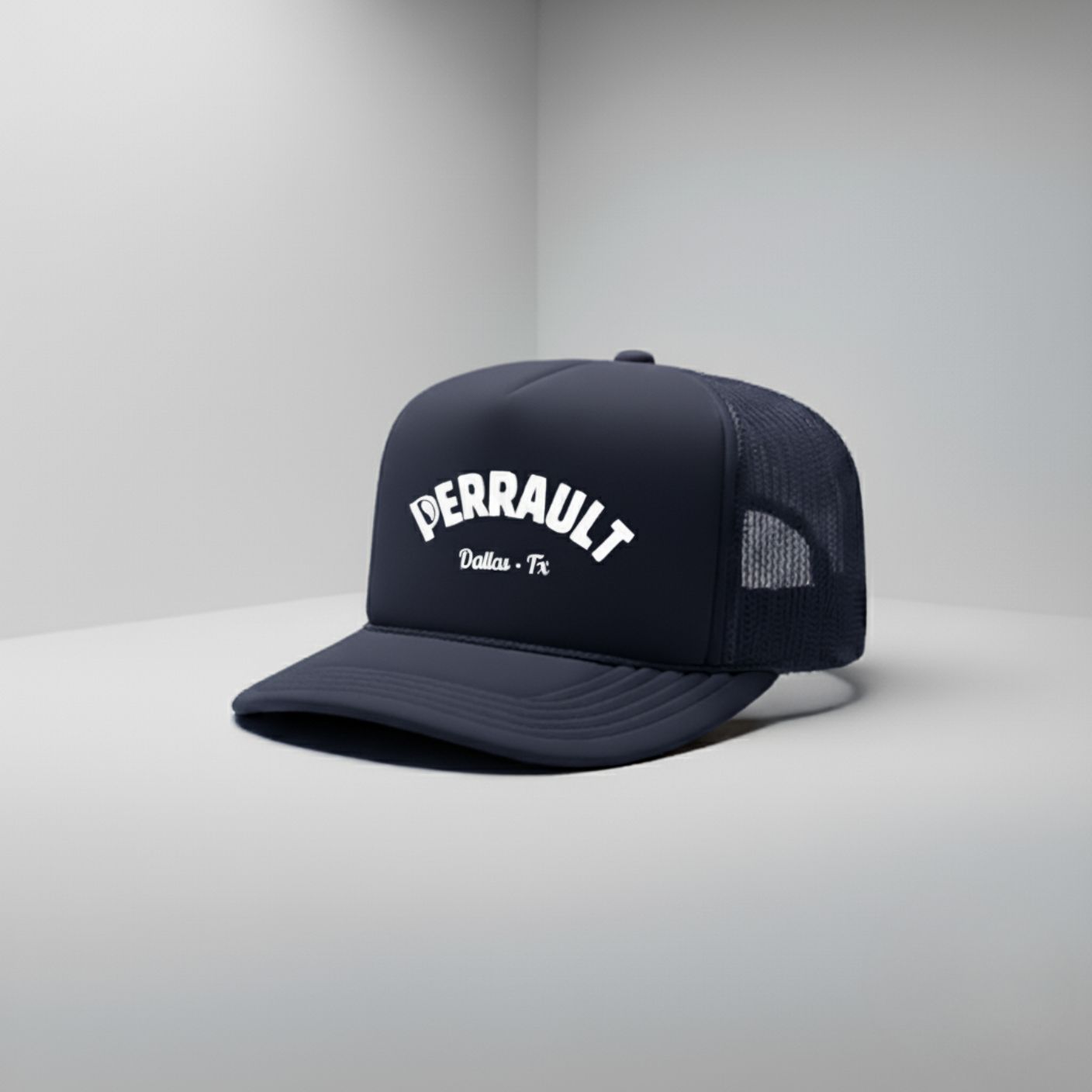 Perrault Trucker Hat, Colour: Navy
