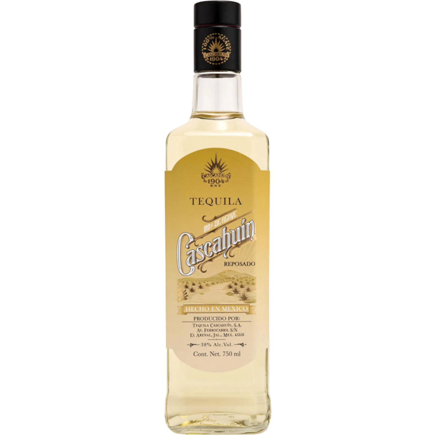 Cascahuin Tequila Reposado 750ml