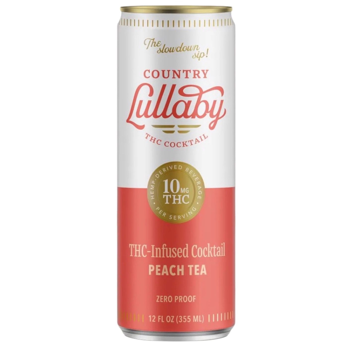 Country Lullaby THC-Infused Cocktail Peach Tea