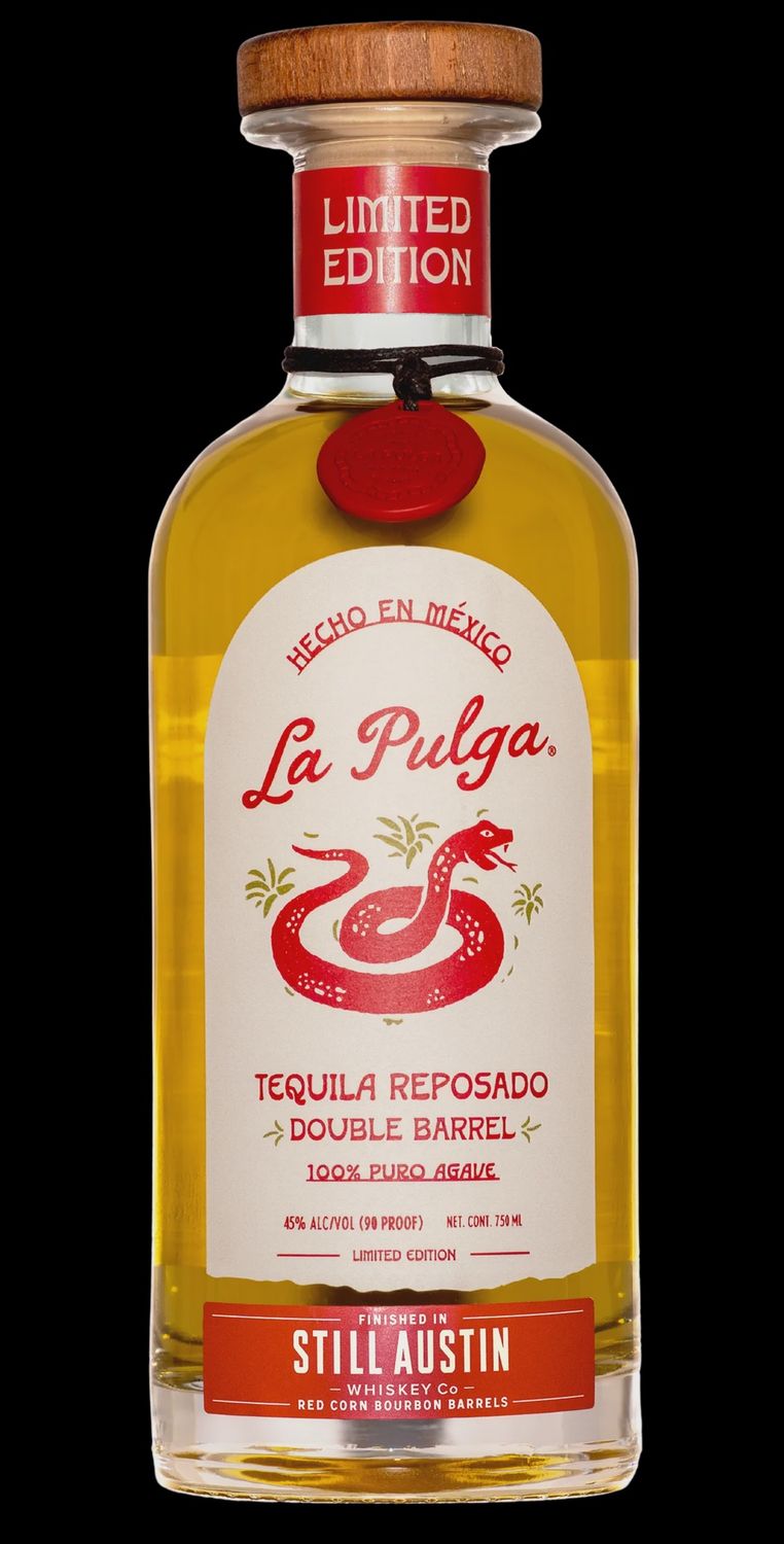 La Pulga Tequila Double Barrel Reposado Still Austin