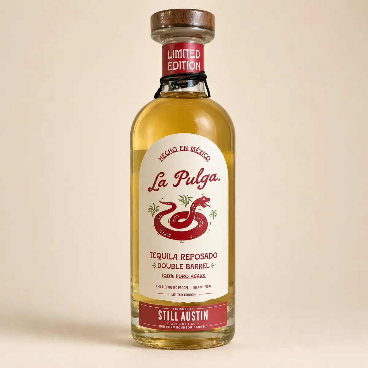 La Pulga Tequila Double Barrel Reposado Still Austin