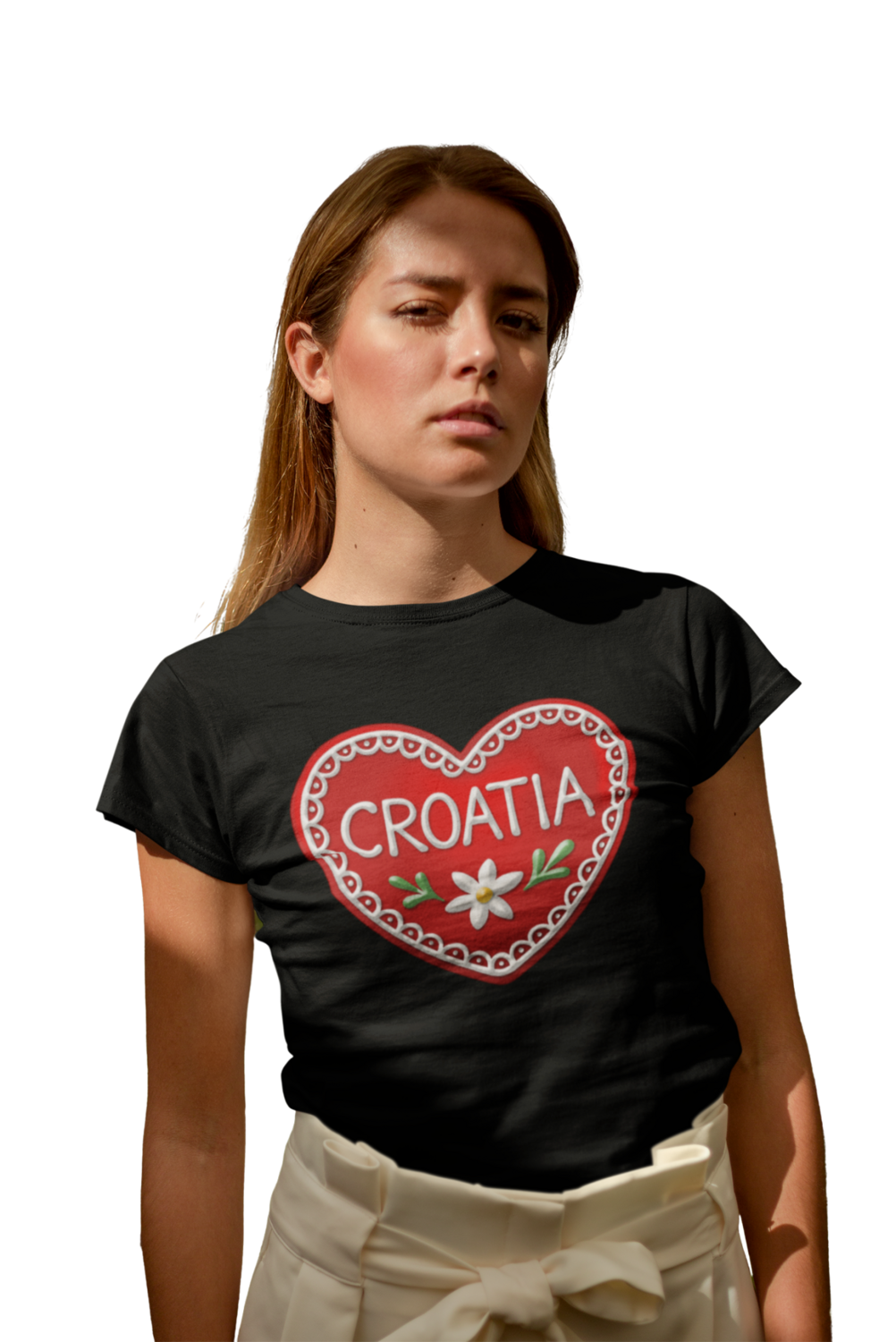 Licitarsko srce Croatia majica kratkih rukava
