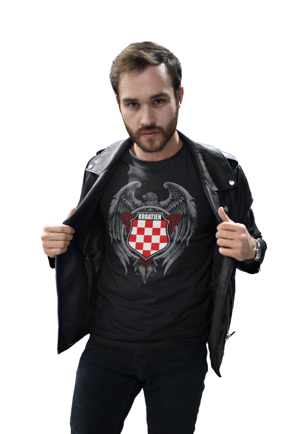 Kroatien - muška majica kratkih rukava