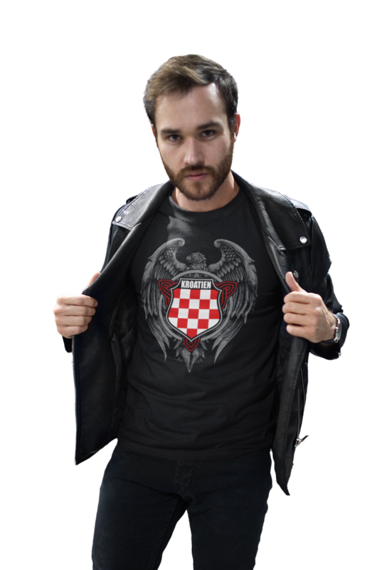 Kroatien - muška majica kratkih rukava