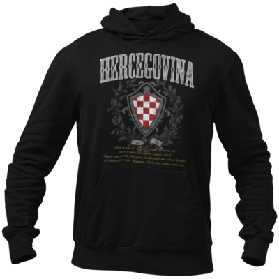 Hercegovina Dođi da vidiš Hoodie crna