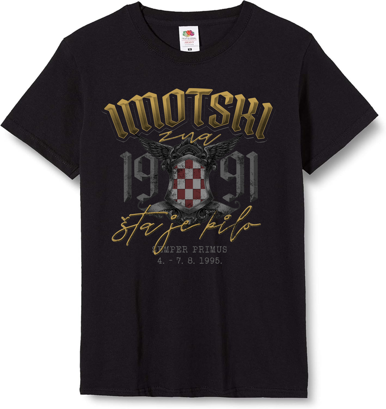Ako ne znaš šta je bilo - Imotski zna - majica kratkih rukava