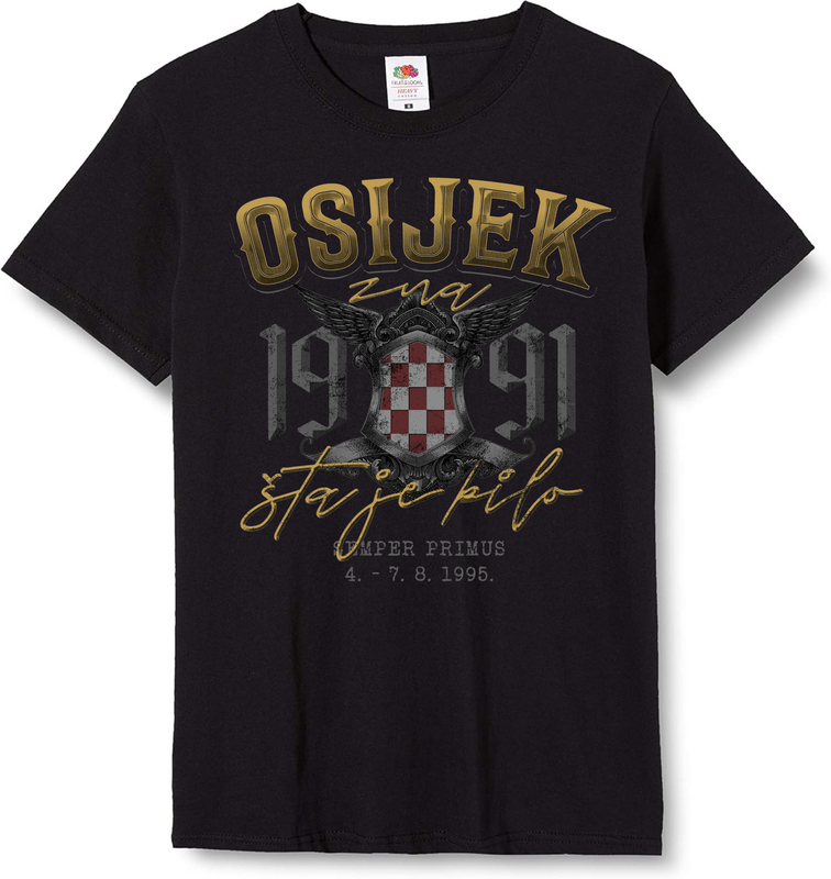Ako ne znaš šta je bilo - Osijek zna - majica kratkih rukava