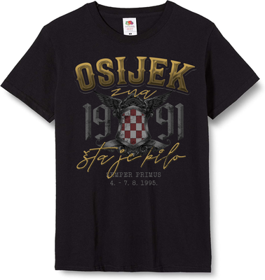 Ako ne znaš šta je bilo - Osijek zna - majica kratkih rukava