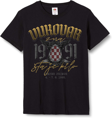 Ako ne znaš šta je bilo - Vukovar zna - majica kratkih rukava