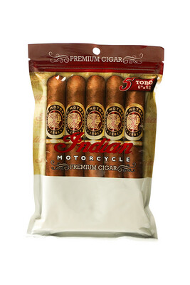 Indian Motorcycle 5 Cigars Fresh Pack