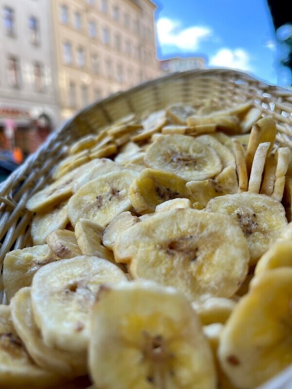 Getrocknete Bananen