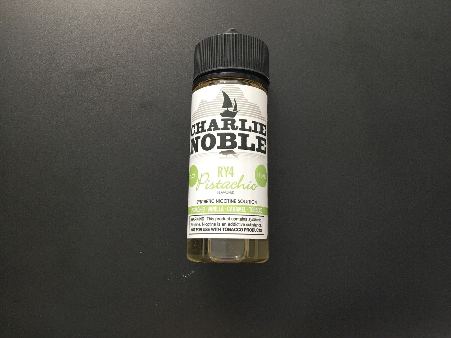 Charlie Noble - RY4 Pistachio, Nicotine level: 0mg