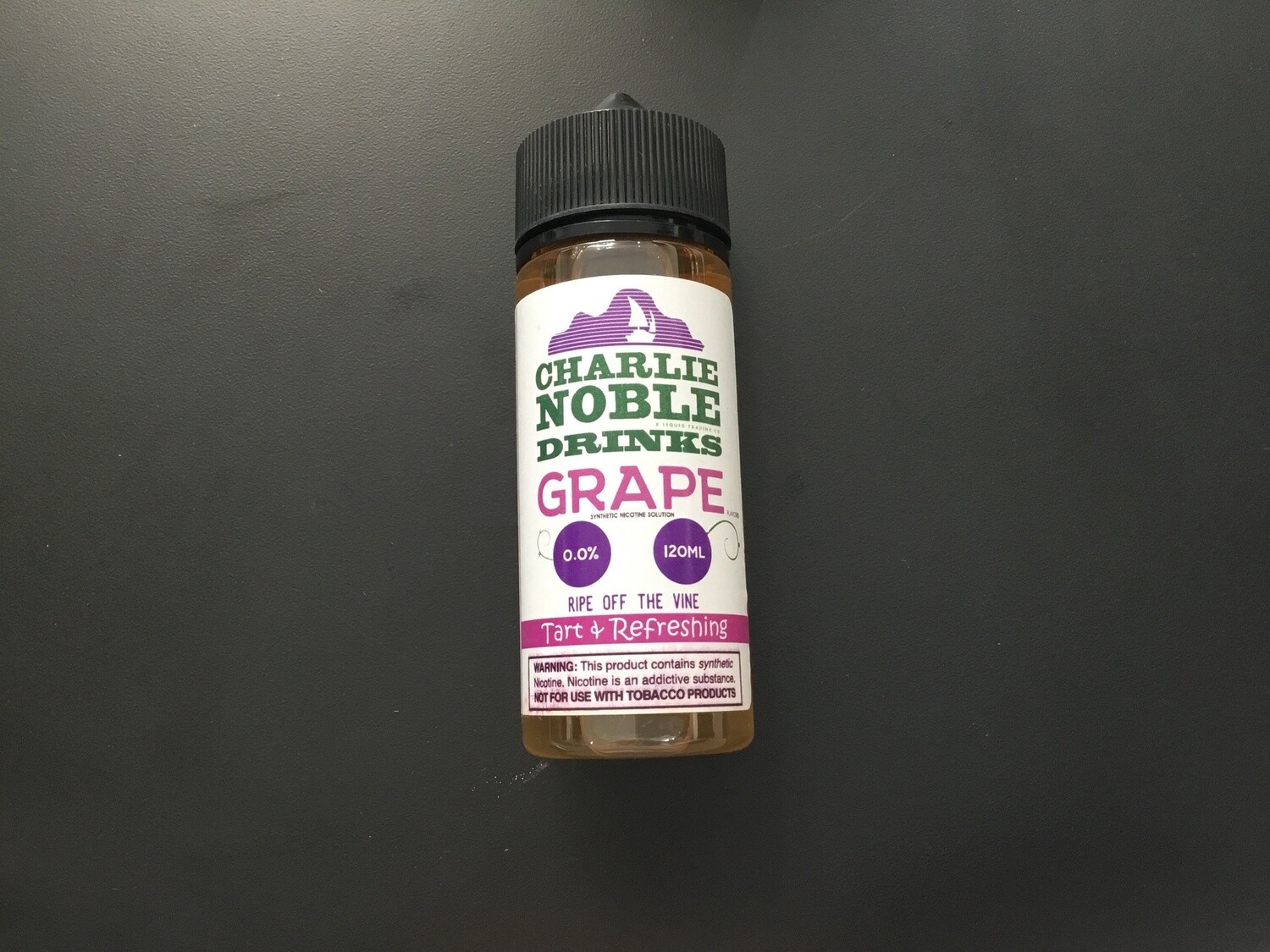 Charlie Noble - Grape Drink, Nicotine level: 0mg