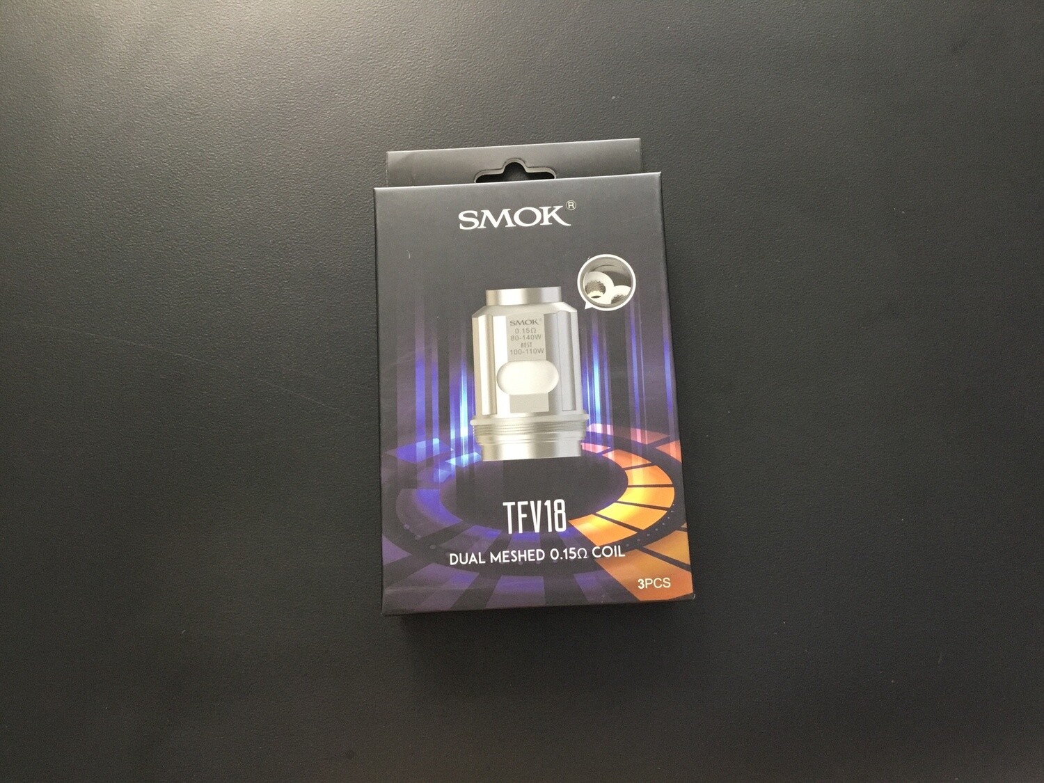 Smok - TFV18 Coil (3), Type: Dual Meshed 0.15