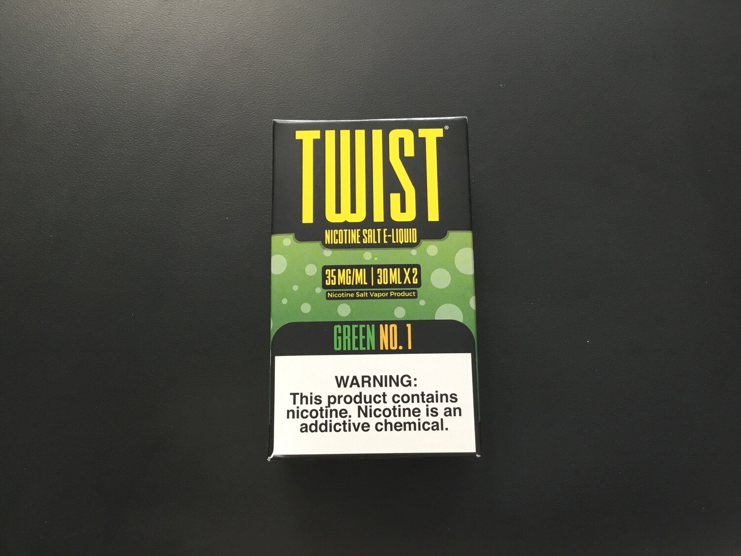 Twist - Green No.1 Salt, Nicotine level: 35mg