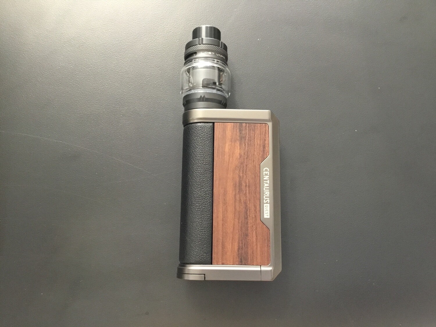 Lost Vape - Centaurus Q200 Kit, Color: Gunmetal Walnut Wood