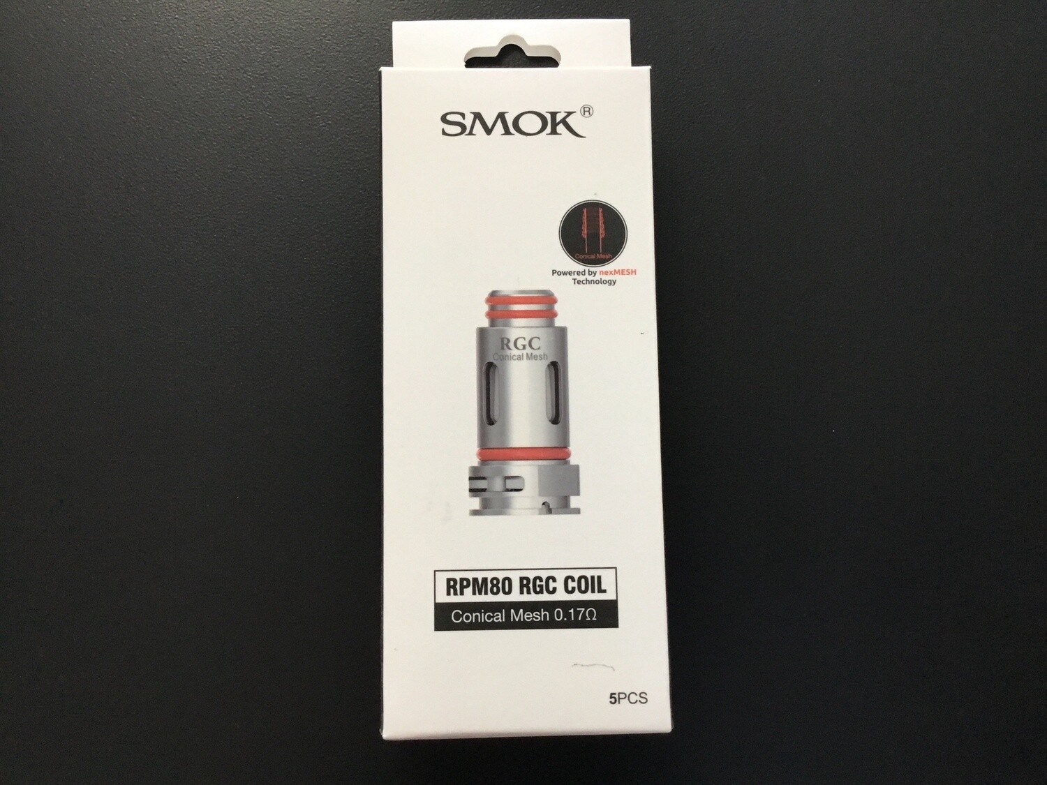 Smok - RPM 80 RGC Coil (5), Type: Conical Mesh .17