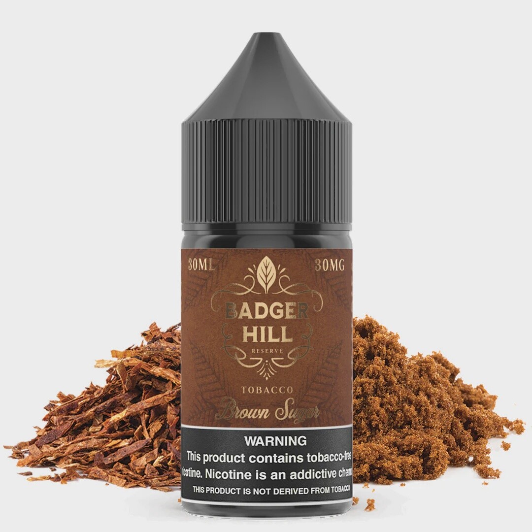 Badger Hill - Brown Sugar Salt, Nicotine level: 30mg