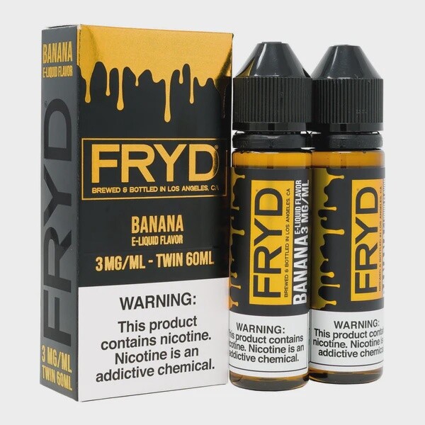 FRYD - Banana, Nicotine level: 0mg