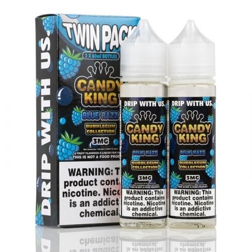 Candy King - Blue Razz Bubblegum, Nicotine level: 0mg