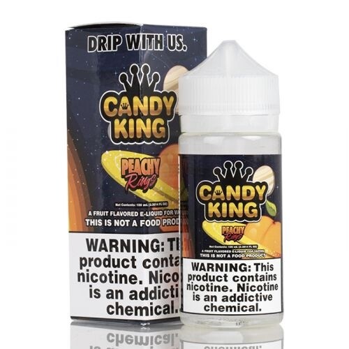 Candy King - Peachy Rings, Nicotine level: 0mg