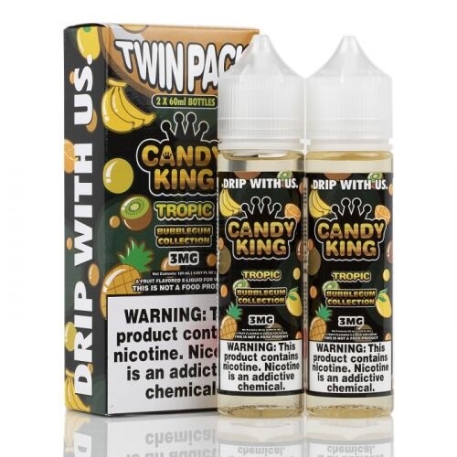 Candy King - Tropic Bubblegum, Nicotine level: 0mg