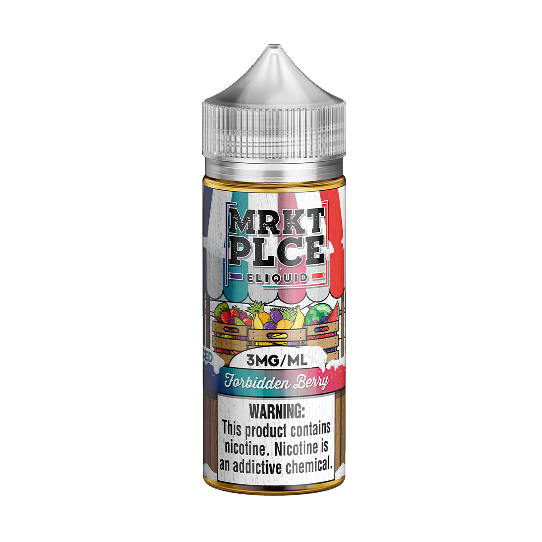 MRKT PLCE - Forbidden Berry Ice, Nicotine level: 0mg