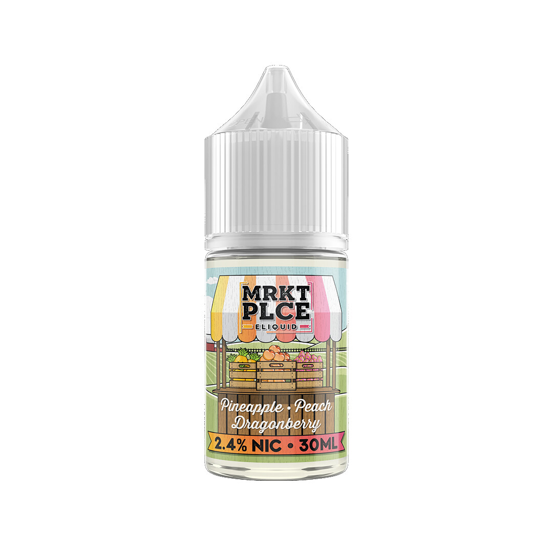 MRKT PLCE - Pineapple Peach Dragonberry Salt, Nicotine level: 24mg