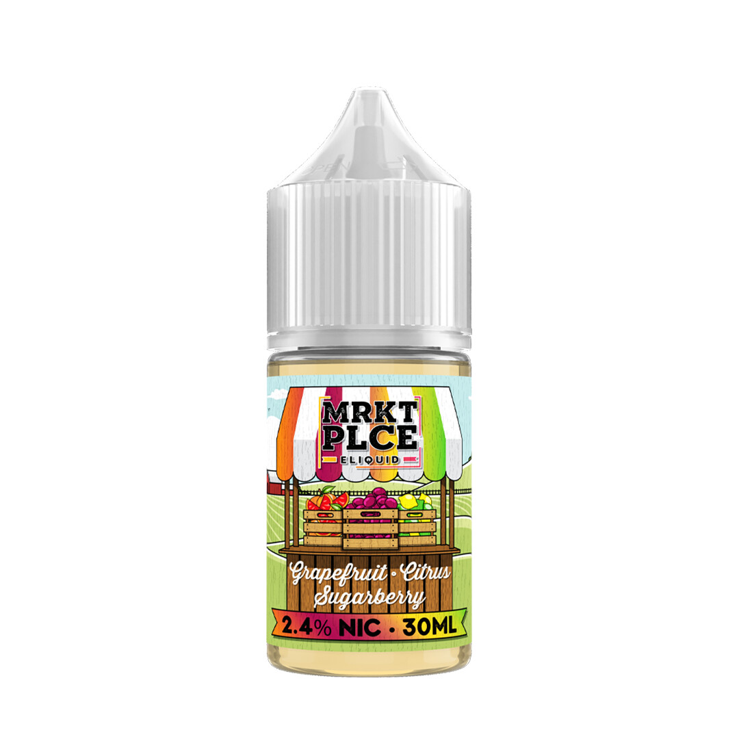 MRKT PLCE - Grapefruit Citrus Sugarberry Salt, Nicotine level: 24mg