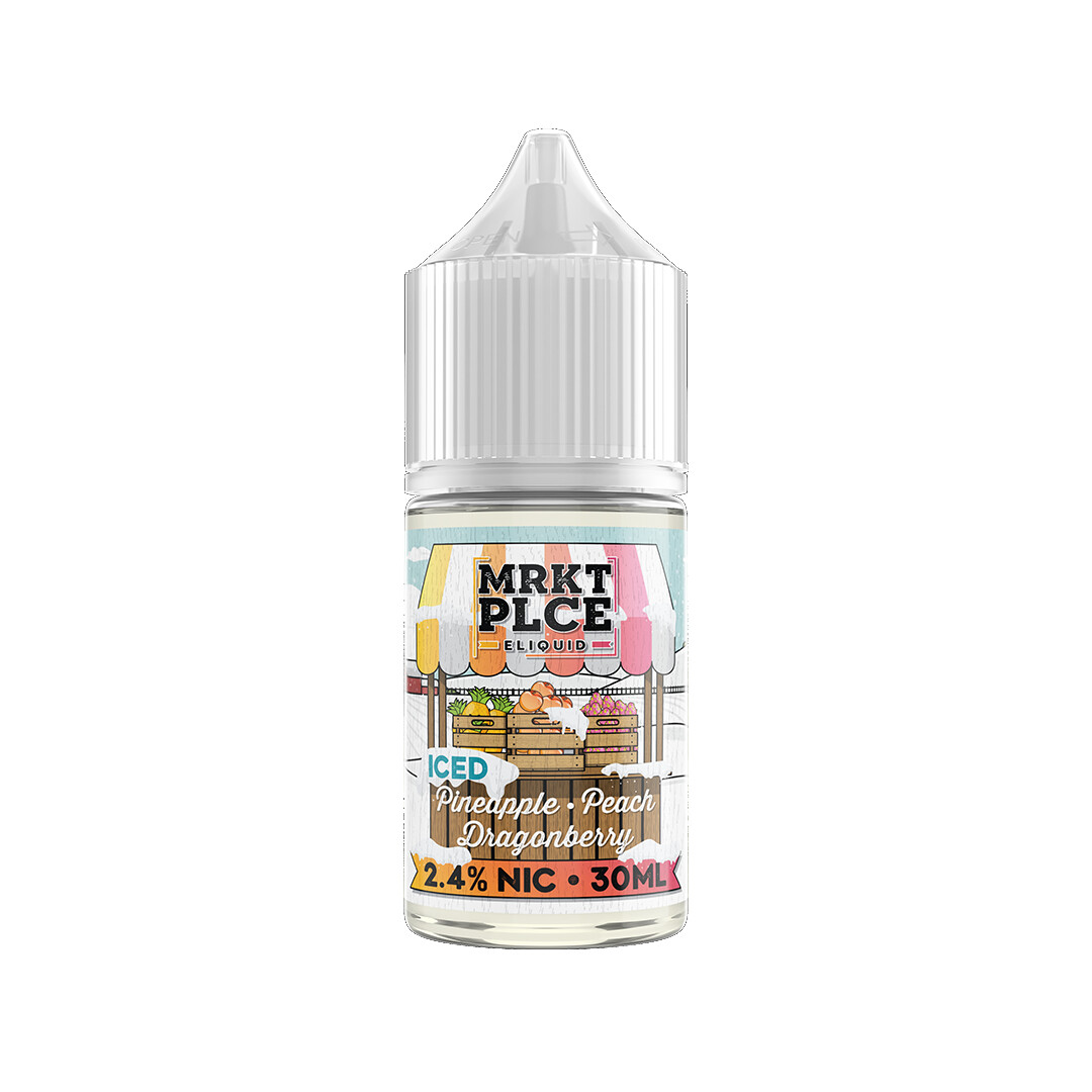MRKT PLCE - Pineapple Peach Dragonberry Ice Salt, Nicotine level: 24mg