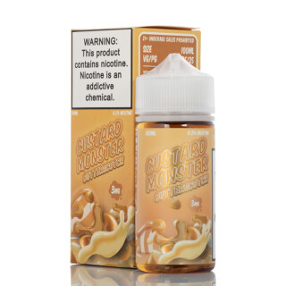 Custard Monster - Butterscotch Custard, Nicotine level: 0mg