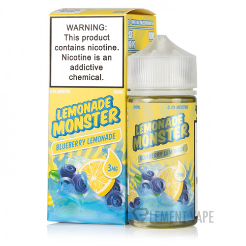 Lemonade Monster - Blueberry Lemonade, Nicotine level: 0mg