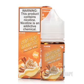 Custard Monster - Pumpkin Spice Custard Salt, Nicotine level: 24mg
