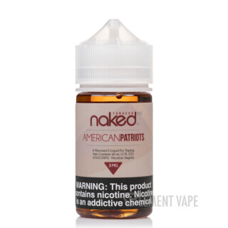 Naked 100 - American Patriot, Nicotine level: 0mg
